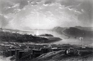 Golden Gate, von Telegraph Hill, aus 