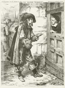 Parley der Pförtner und Herr Schmeichler (Stich) von James Dawson Watson