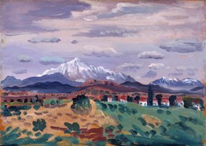 Canigou im Schnee, 1908-1914
