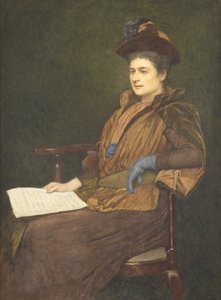 Miss Agnes Ashbee, 1890 von James Dromgole Linton