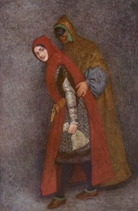 Shakespeares Der Kaufmann von Venedig: Lorenzo und Jessica von James Dromgole Linton
