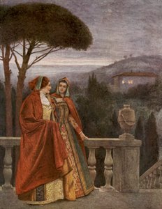 Shakespeares Der Kaufmann von Venedig: Portia und Nerissa von James Dromgole Linton