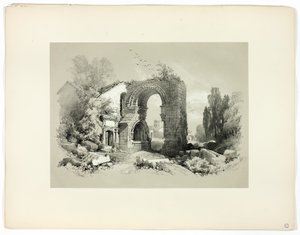 Aliscamps, W. Arles, aus malerischen Auswahlen von James Duffield Harding
