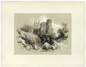 Beilstein an der Mosel, aus Picturesque Selections von James Duffield Harding