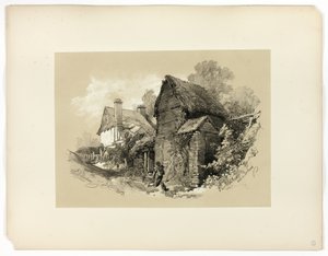 Buckland, in der Nähe von Dorking, aus malerischen Auswahlen von James Duffield Harding