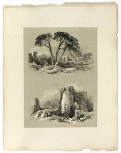 Frejus und Pennard Castle, aus Picturesque Selections