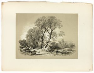 Leicester Castle, aus Picturesque Selections