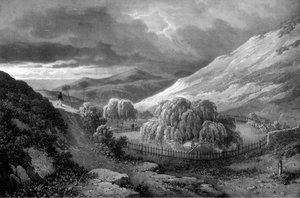 Napoleon Bonapartes Grab, Insel St. Helena, 1824