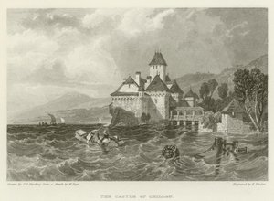 Das Schloss von Chillon von James Duffield Harding