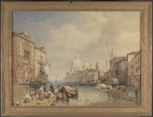 Der Große Kanal, Venedig, 1835 von James Duffield Harding