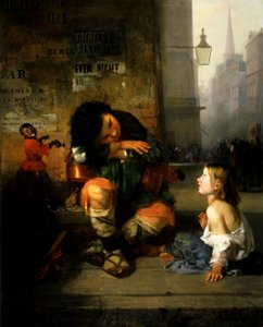 Der Savoyer Junge in London von James Edward Freeman