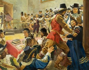 Verhaftung des Sprechers im House of Commons von James Edwin McConnell