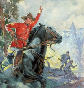 Kanadische Mounties von James Edwin McConnell