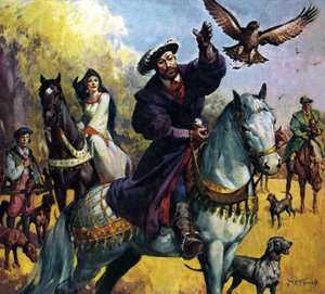 Heinrich VIII. und Anne Boleyn von James Edwin McConnell