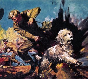 Ricky, Kriegshund von James Edwin McConnell