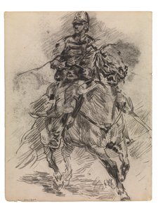 Chevalier der leichten Artillerie von James Ensor