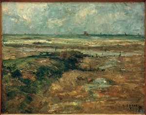Der Wellenbrecher von James Sidney Ensor