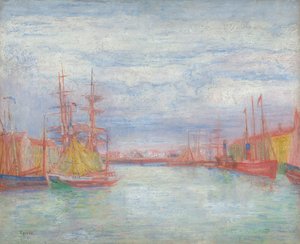 Hafen von Ostende von James Ensor