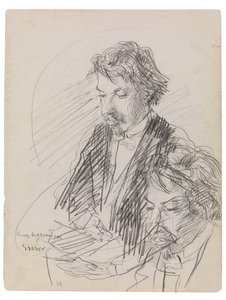 Porträt des Künstlers Henry De Groux von James Ensor