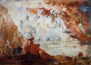 Versuchung des heiligen Antonius, von James Ensor von James Ensor