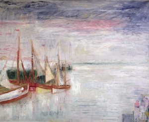 Der Hafen von Ostende von James Ensor