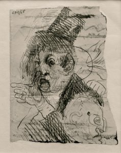Zwei Köpfe und eine Hand von James Sidney Ensor