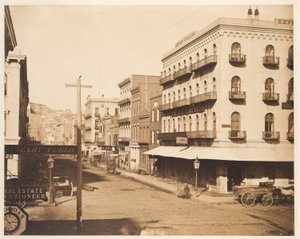 San Francisco, Ecke California und Montgomery Streets von James Ford