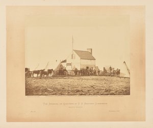 Das Shebang oder Quartiere der U. S. Sanitary Commission, Brandy Station