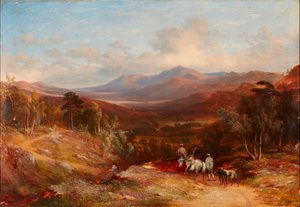 Lochnagar Blick auf Glen Gelder von James Giles
