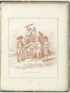 Komitee der Gesundheit, 1795 von James Gillray (possibly)