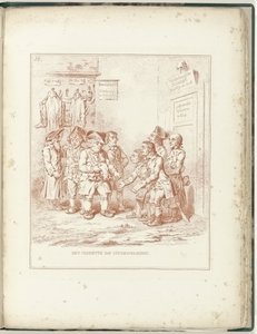 Komitee für Ausgewanderte, 1795 von James Gillray (possibly)