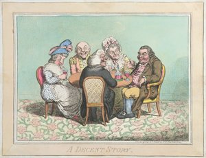 Eine anständige Geschichte, veröffentlicht von Hannah Humphrey im Jahr 1795