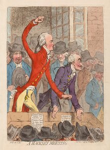 Ein Hackney-Treffen, veröffentlicht 1796