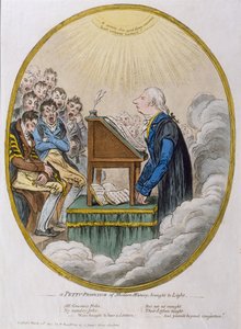 Ein kleiner Professor der modernen Geschichte ans Licht gebracht, veröffentlicht von Hannah Humphrey, 1810