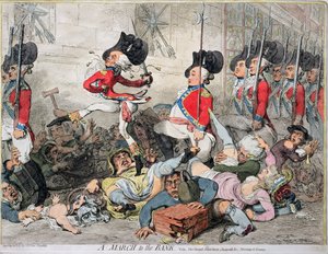 Ein Ehrenwerter, alias ein Sans-Culotte, veröffentlicht von J. Fores im Jahr 1792