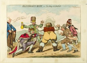 Blindekuh oder Zu viele für John Bull