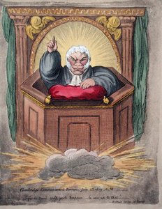 Cambridge Commencement Predigt, 2. Juli 1809 A.M., veröffentlicht von Hannah Humphrey im Jahr 1809