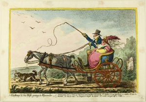 Cockney und seine Frau auf dem Weg nach Wycombe