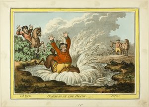 Ankunft beim Tod von James Gillray