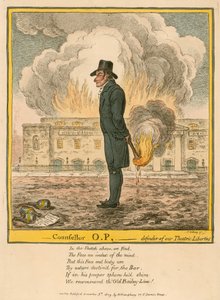 Counsellor O.P. - Verteidiger unserer theatralischen Freiheiten von James Gillray