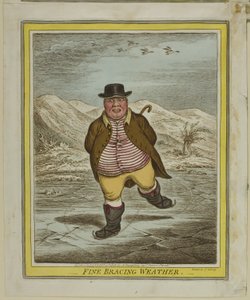 Feines, erfrischendes Wetter von James Gillray