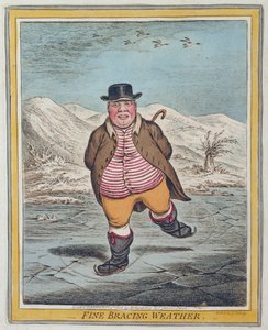 Feines, belebendes Wetter, veröffentlicht von Hannah Humphrey im Jahr 1808