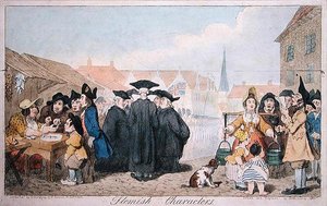 Flämische Charaktere von James Gillray
