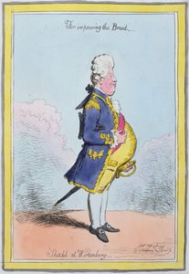 Zur Verbesserung der Rasse, skizziert in Wirtemberg, veröffentlicht von Hannah Humphrey im Jahr 1796