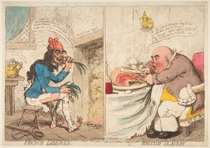Französische Freiheit - Britische Sklaverei, 21. Dezember 1792