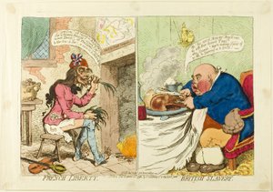 Französische Freiheit, britische Sklaverei