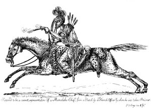 Mamelukenchef, 1798 von James Gillray