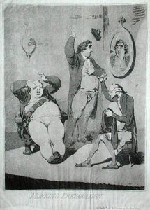 Morgenvorbereitung von James Gillray