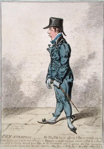 Pen-Etration, veröffentlicht von Hannah Humphrey im Jahr 1799