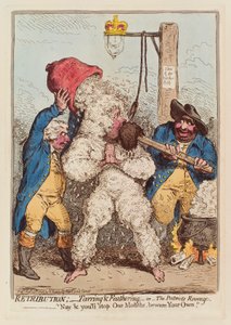 Vergeltung: Teeren und Federn oder Die Rache des Patrioten, veröffentlicht 1795